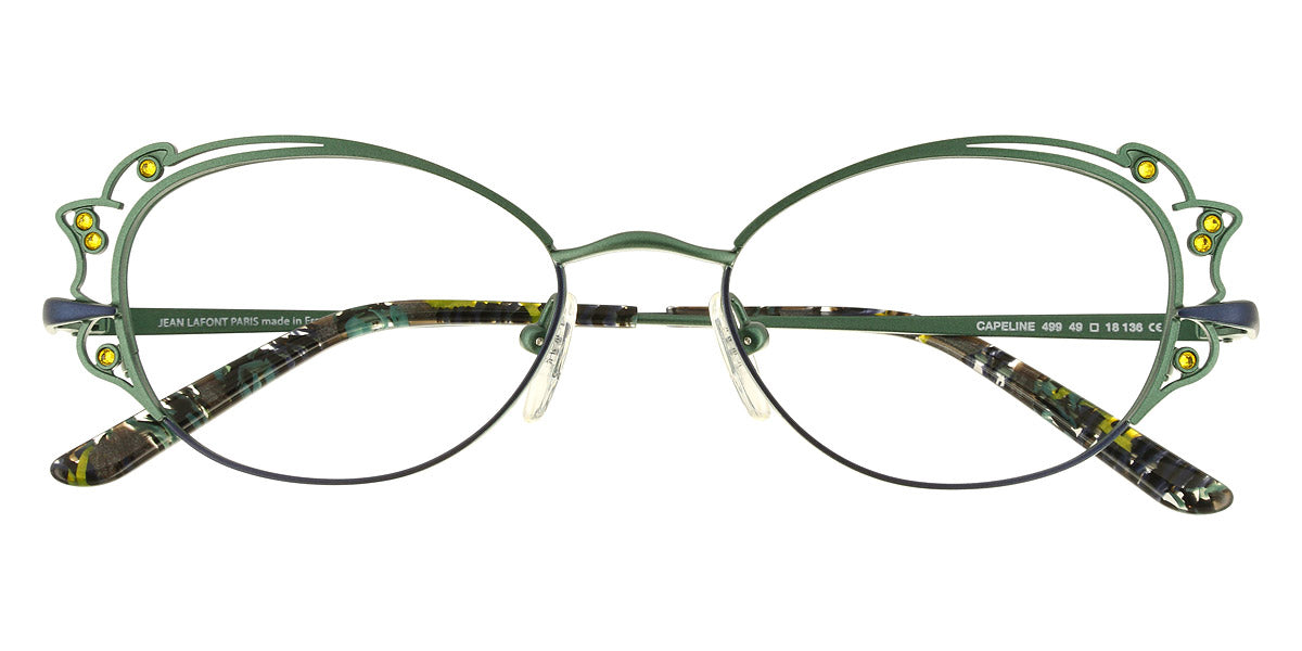 Lafont® Capeline LAF CAPELINE 499S 49 - Green 499S Eyeglasses