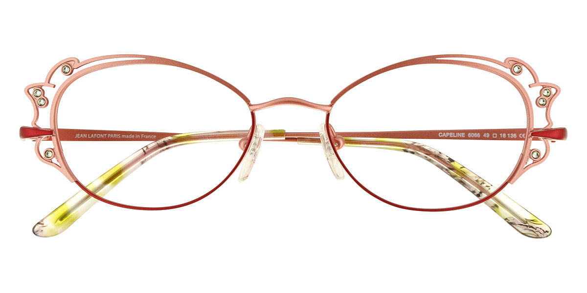 Lafont® Capeline LAF CAPELINE 6066S 49 - Red 6066S Eyeglasses