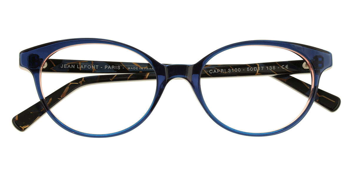 Lafont® Capri LAF CAPRI 3100 50 - Blue 3100 Eyeglasses