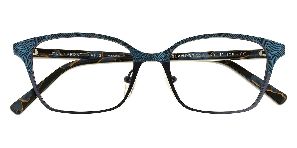 Lafont® Cassandre LAF CASSANDRE 357 50 - Blue 357 Eyeglasses