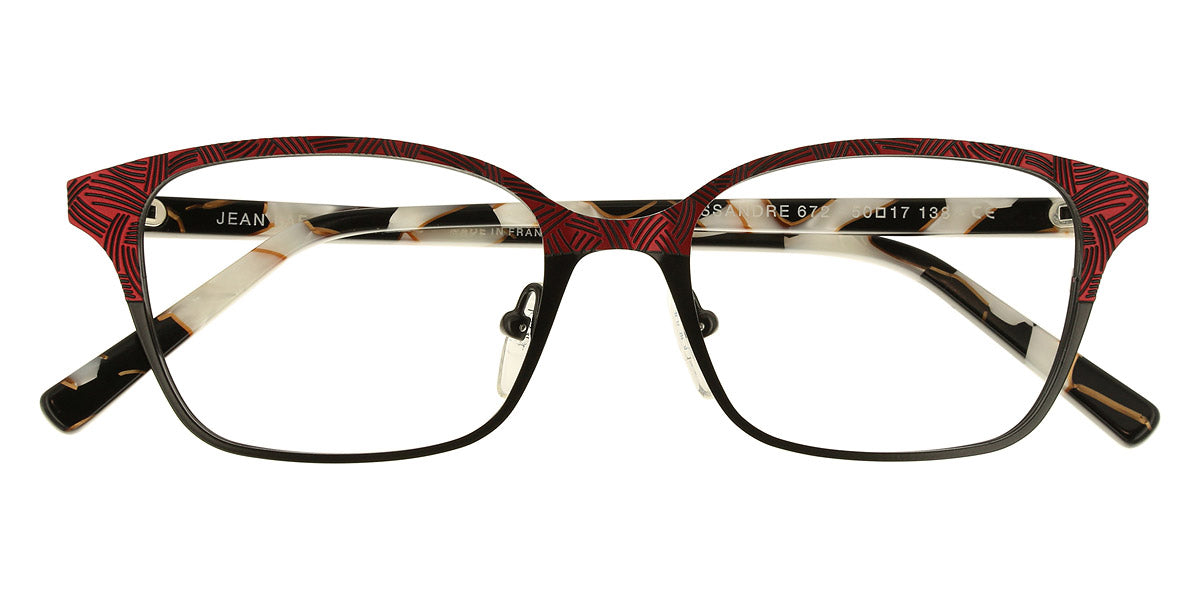 Lafont® Cassandre LAF CASSANDRE 672 50 - Red 672 Eyeglasses