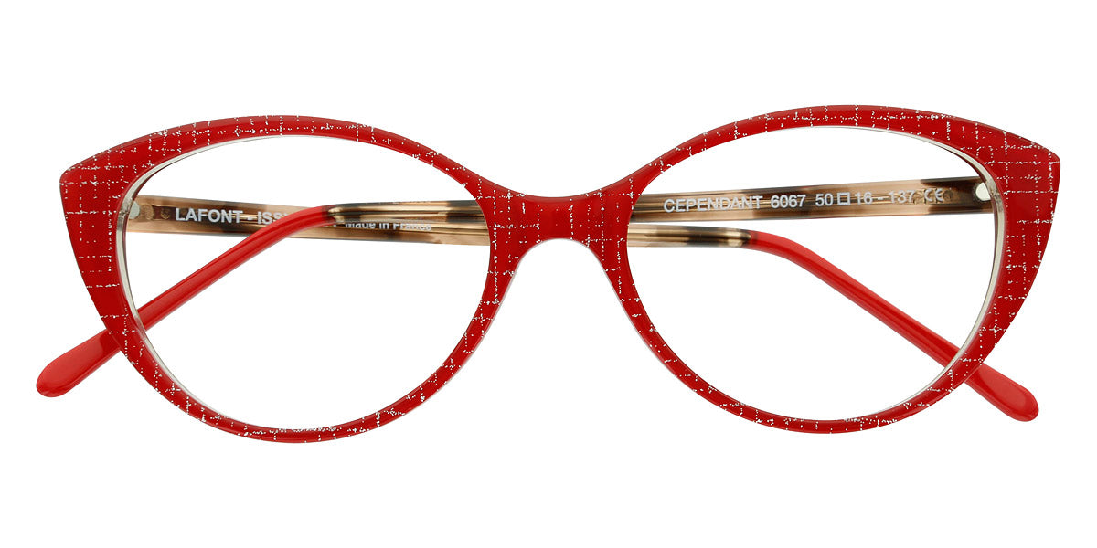 Lafont® Cependant LAF CEPENDANT 6067 50 - Red 6067 Eyeglasses