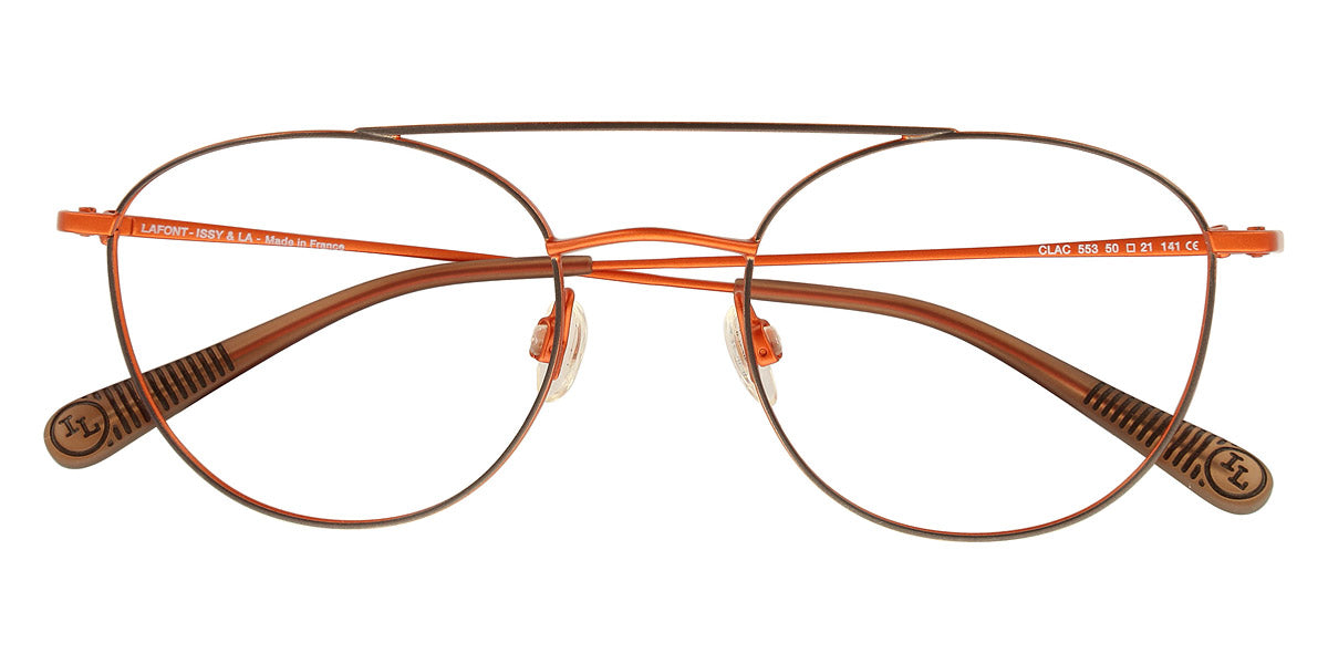 Lafont® Clac LAF CLAC 553 50 - Brown 553 Eyeglasses