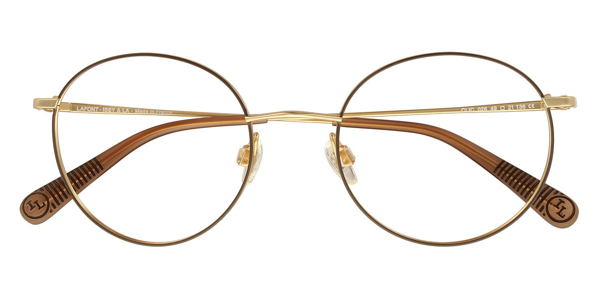 Lafont® Clic LAF CLIC 026 49 - Brown 026 Eyeglasses