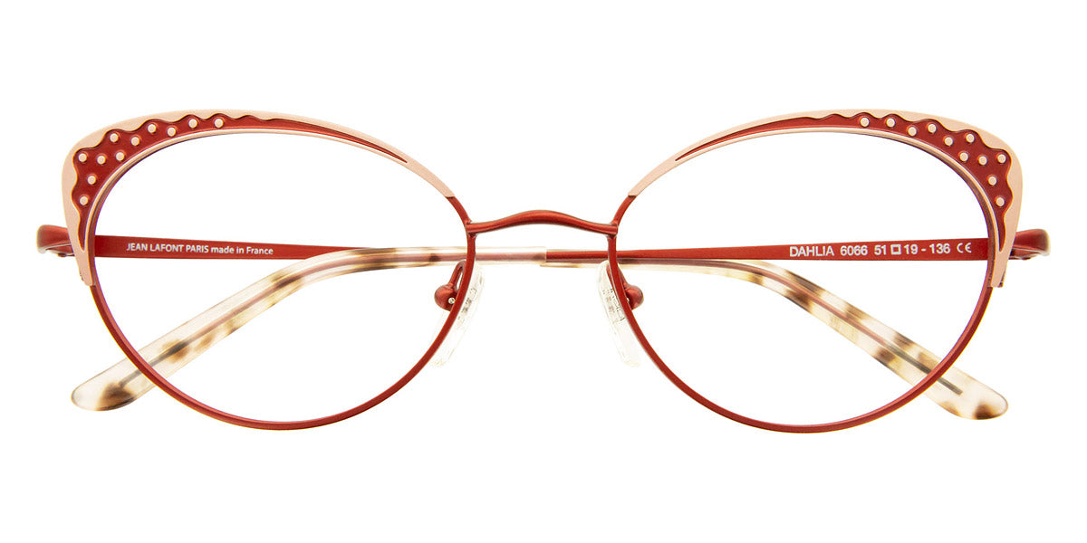 Lafont® Dahlia LAF DAHLIA 6066 51 - Red 6066 Eyeglasses