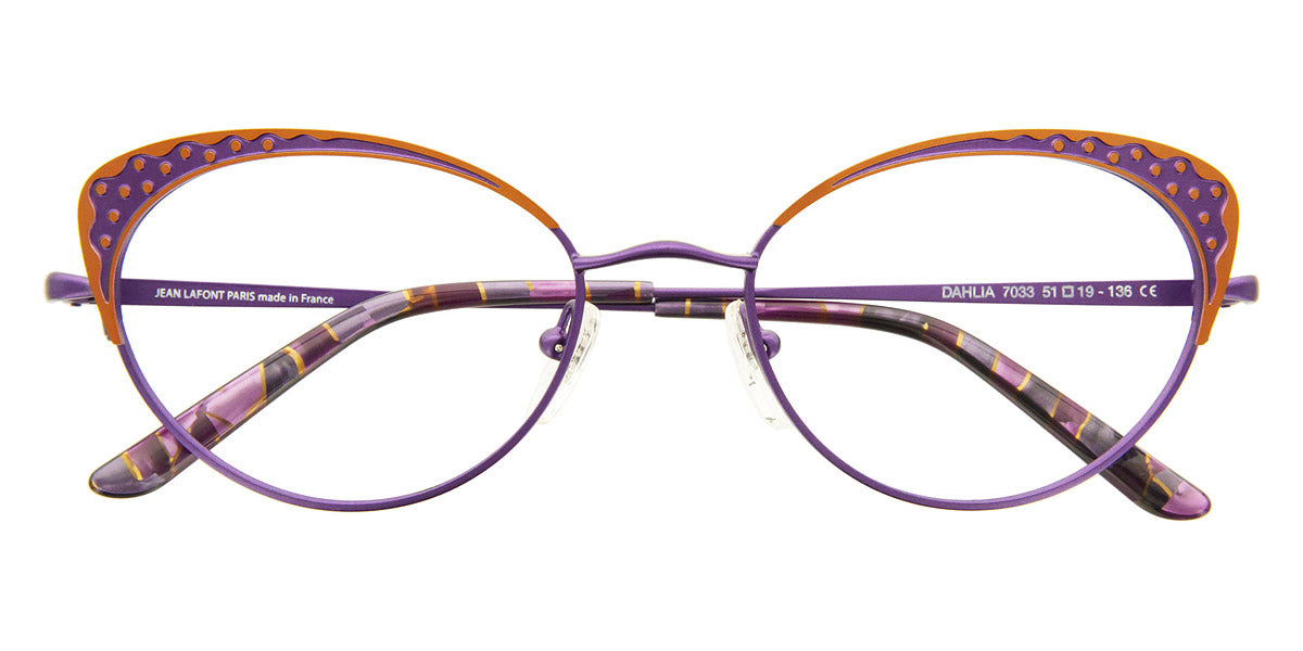 Lafont® Dahlia LAF DAHLIA 7033 51 - Purple 7033 Eyeglasses