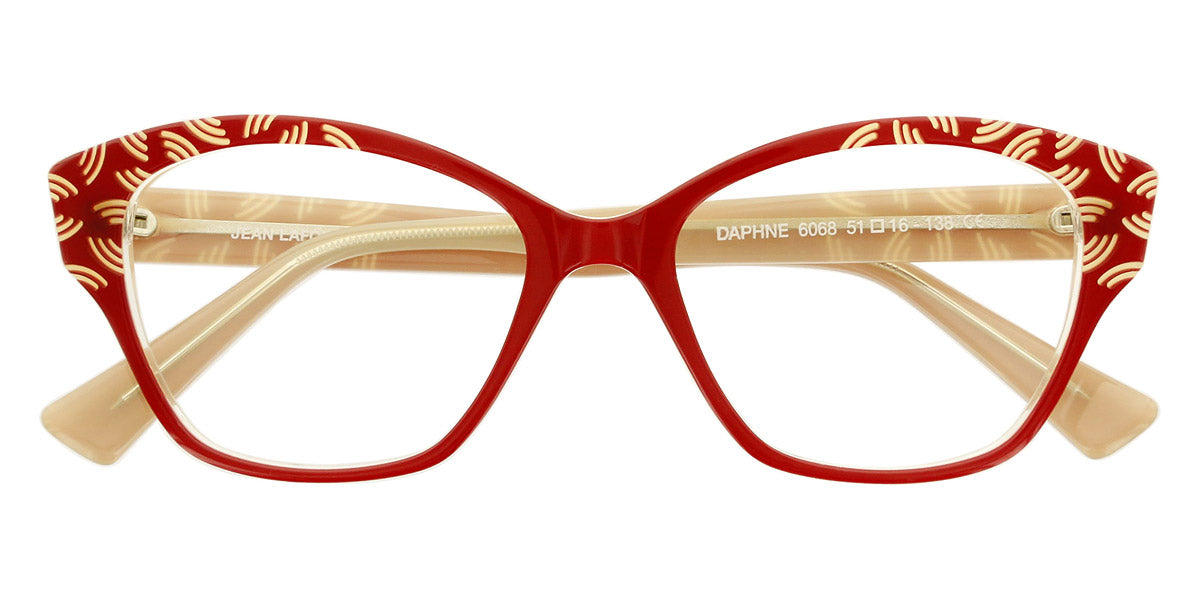 Lafont® Daphne LAF DAPHNE 6068 51 - Red 6068 Eyeglasses