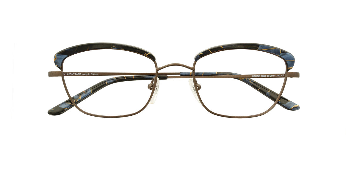 Lafont® Delice LAF DELICE 3088 50 - Brown 3088 Eyeglasses