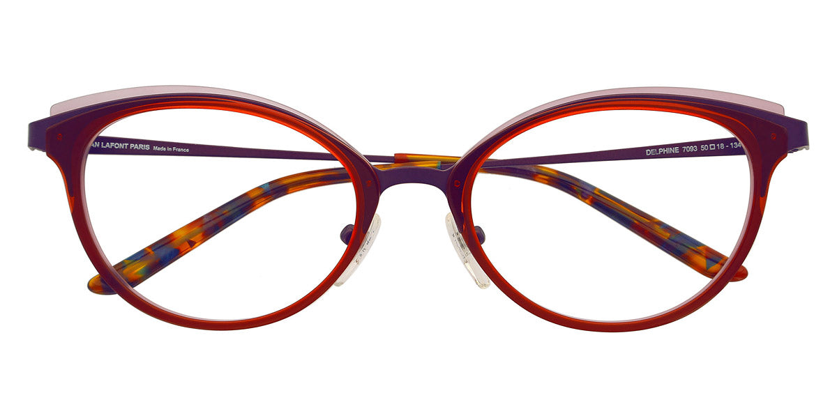 Lafont® Delphine LAF DELPHINE 7093 50 - Purple 7093 Eyeglasses