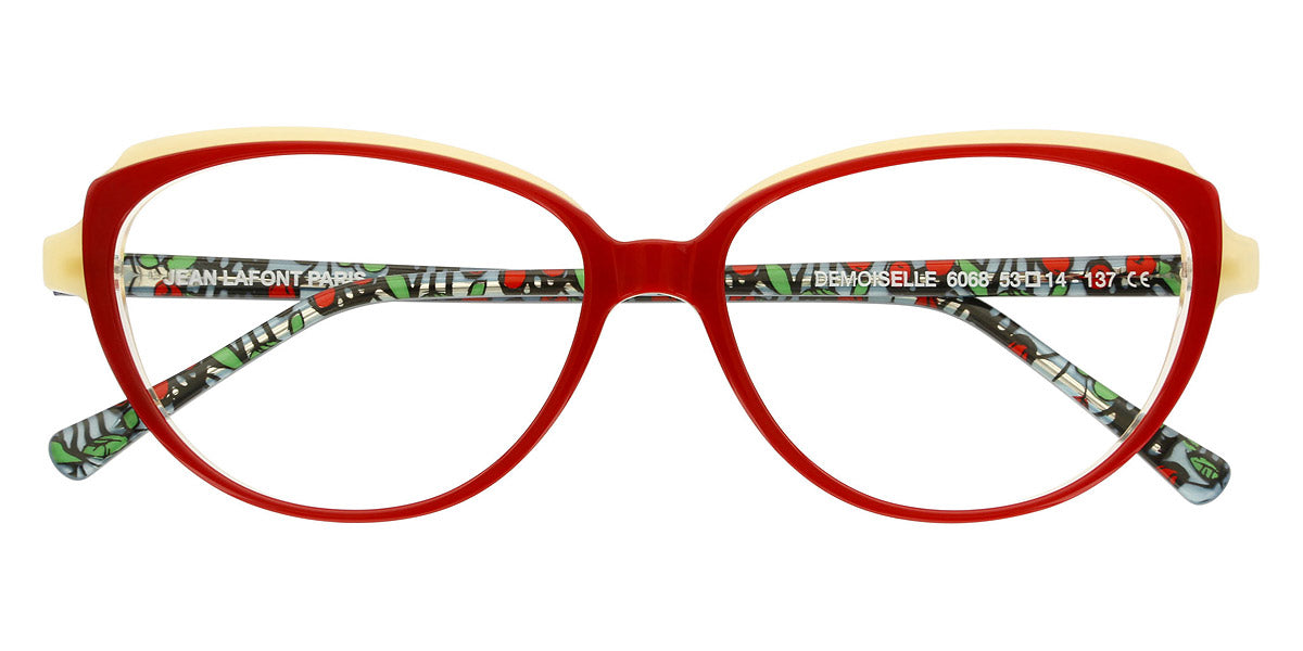 Lafont® Demoiselle LAF DEMOISELLE 6068 53 - Red 6068 Eyeglasses