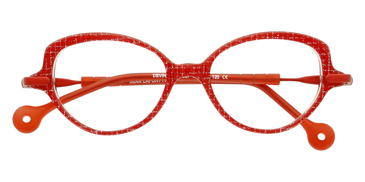 Lafont® Devinette LAF DEVINETTE 6067 43 - Red 6067 Eyeglasses