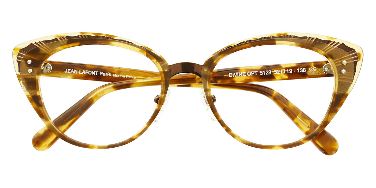 Lafont® Divine Opt LAF DIVINE OPT 5128OPT 52 - Tortoiseshell 5128OPT Eyeglasses