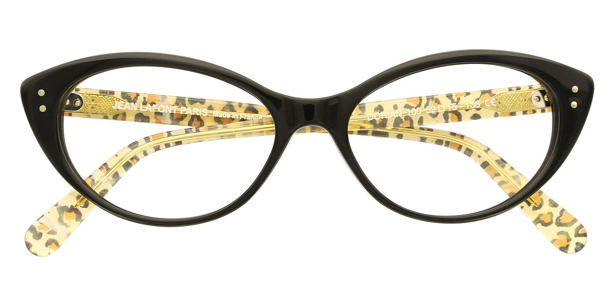 Lafont® Dorian LAF DORIAN 100 52 - Black 100 Eyeglasses