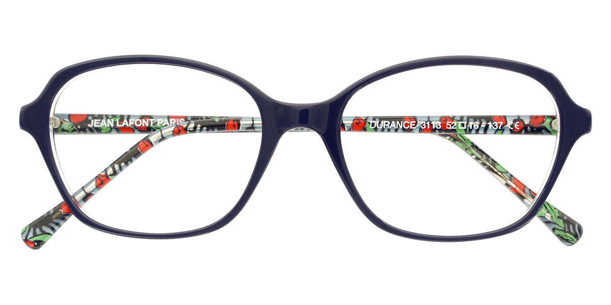 Lafont® Durance LAF DURANCE 3113 52 - Blue 3113 Eyeglasses