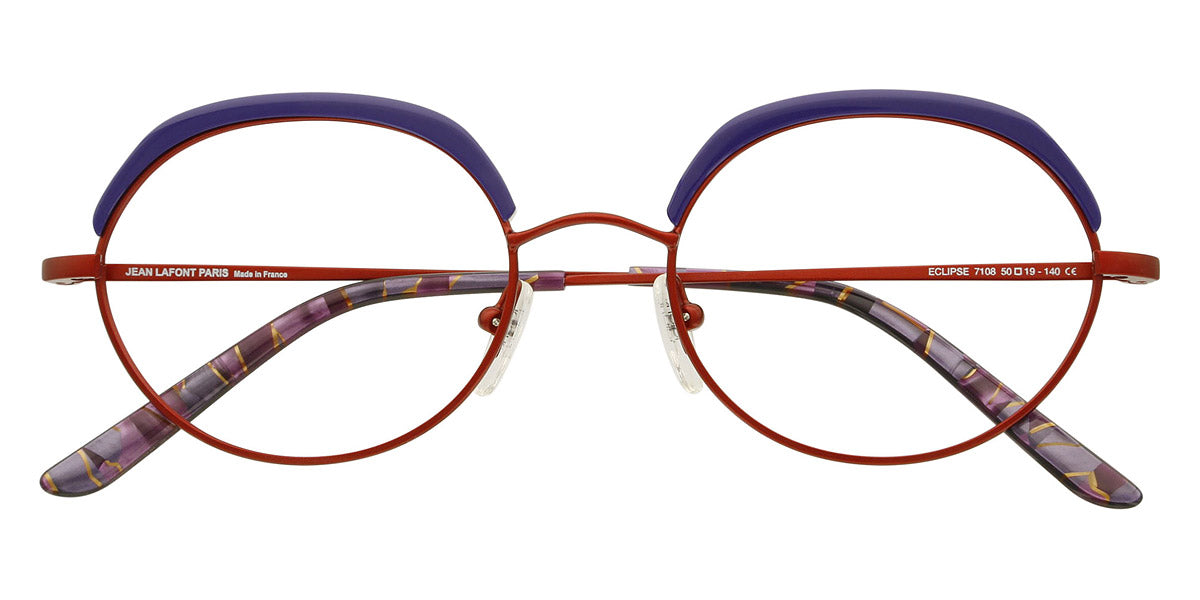 Lafont® Eclipse LAF ECLIPSE 7108 50 - Purple 7108 Eyeglasses