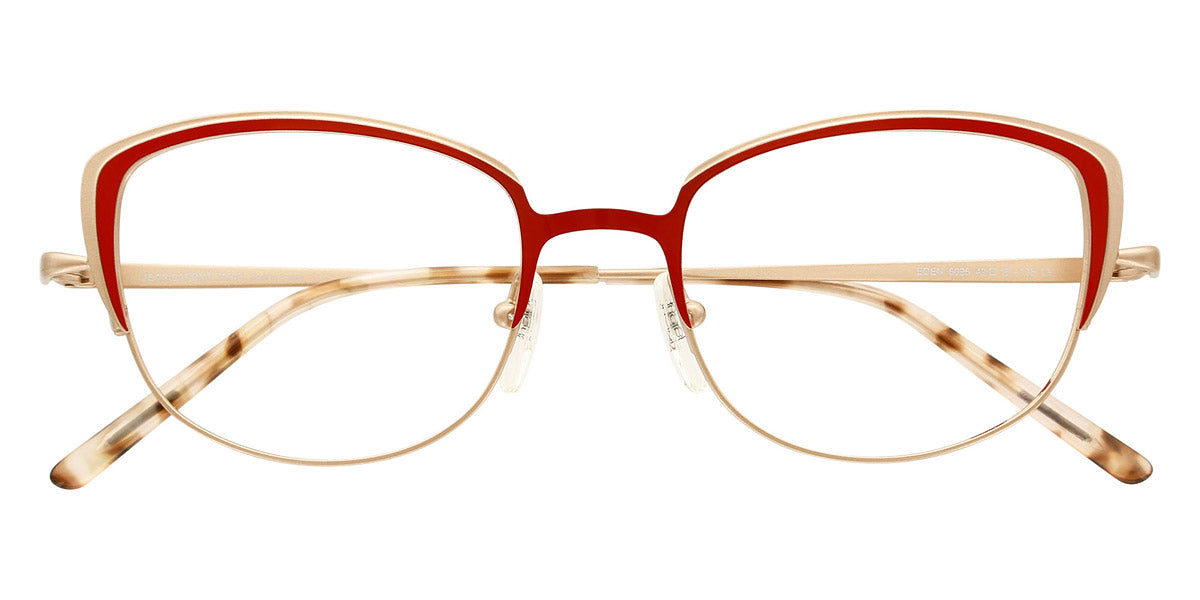 Lafont® Eden LAF EDEN 6096 49 - Red 6096 Eyeglasses