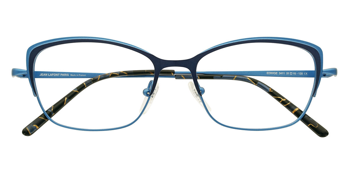 Lafont® Edwige LAF EDWIGE 3411 51 - Blue 3411 Eyeglasses