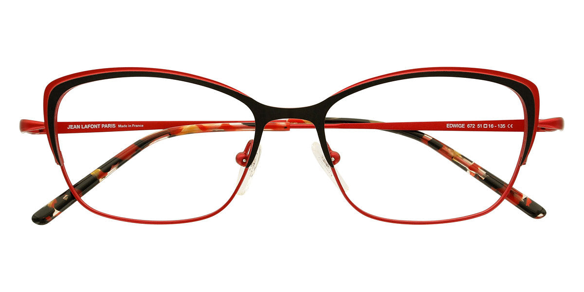 Lafont® Edwige LAF EDWIGE 672 51 - Black 672 Eyeglasses