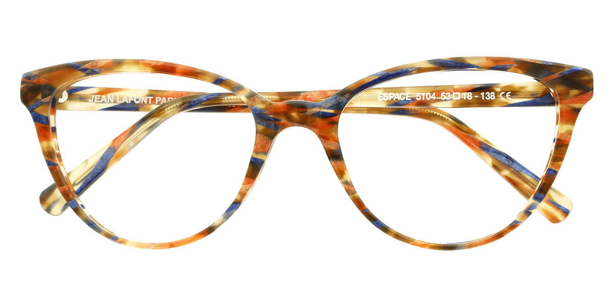 Lafont® Espace LAF ESPACE 5104 53 - Blue 5104 Eyeglasses