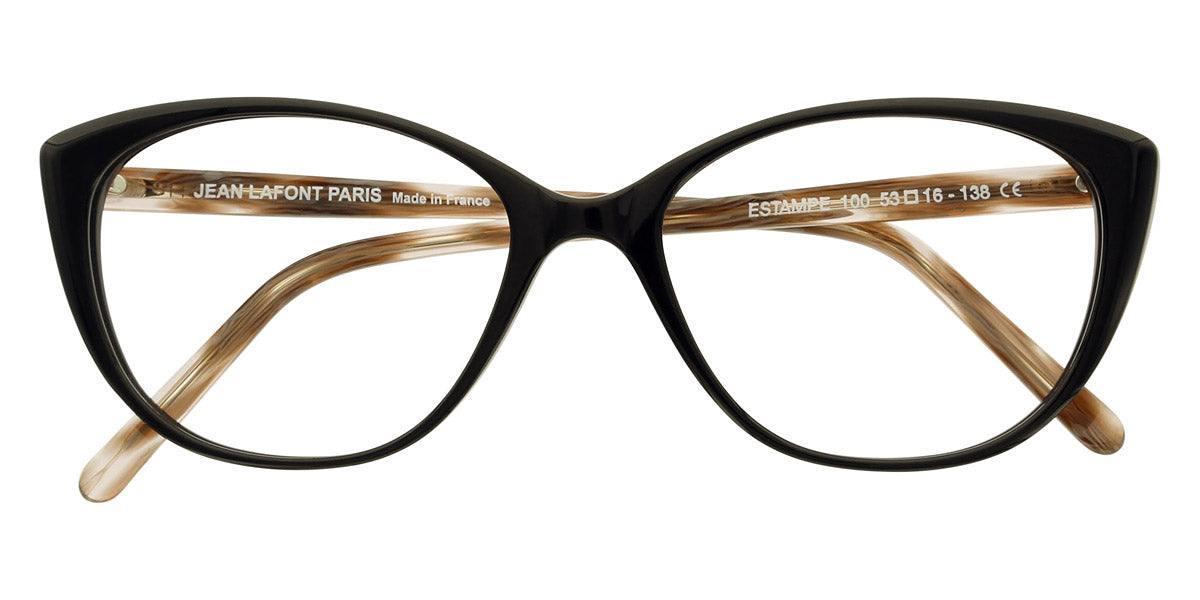 Lafont® Estampe LAF ESTAMPE 100 53 - Black 100 Eyeglasses