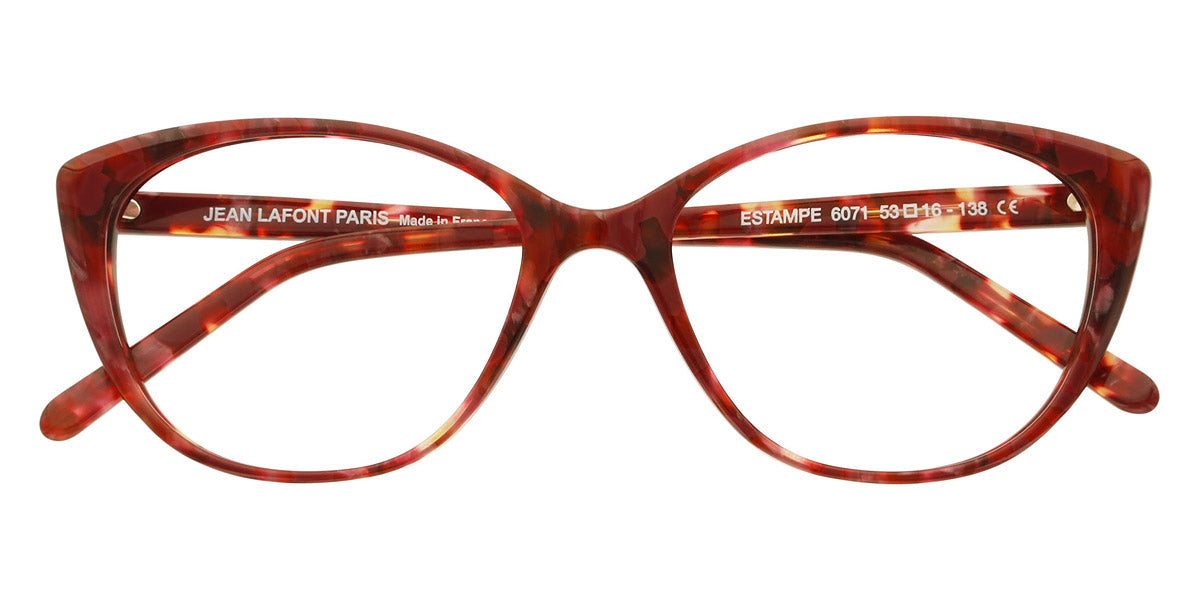 Lafont® Estampe LAF ESTAMPE 6071 53 - Red 6071 Eyeglasses