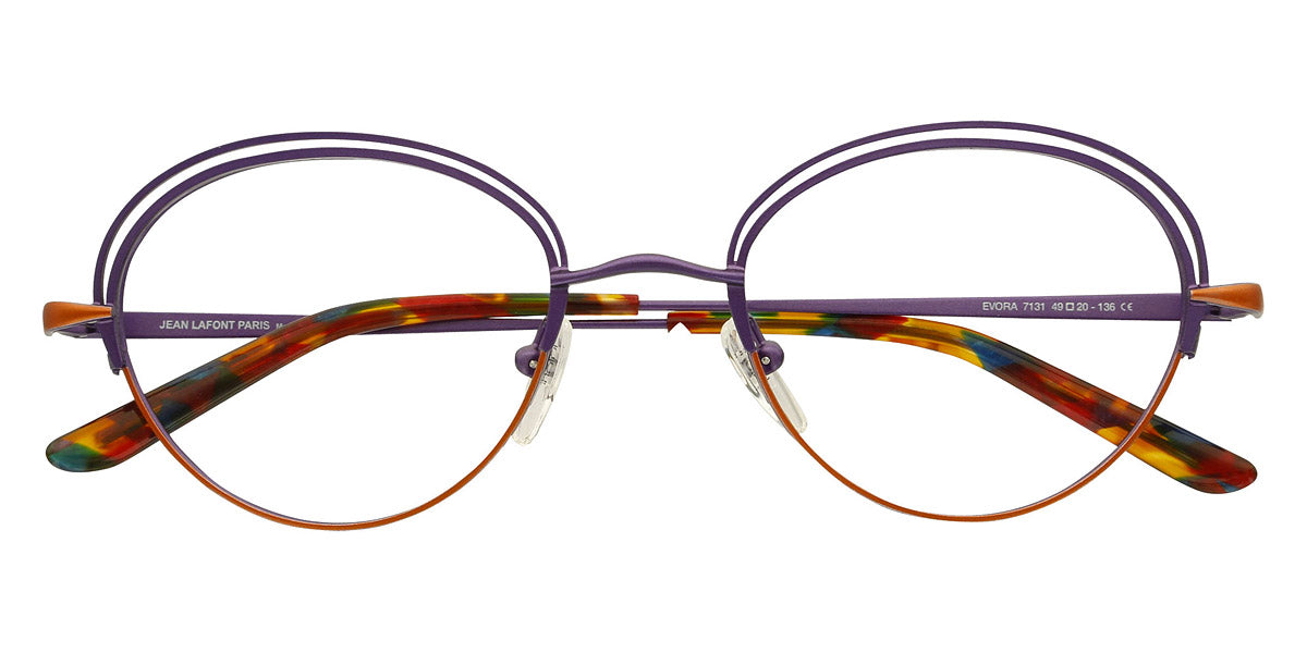 Lafont® Evora LAF EVORA 7131 49 - Purple 7131 Eyeglasses