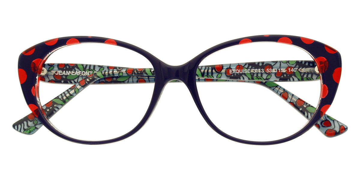 Lafont® Exquise LAF EXQUISE 3113 53 - Blue 3113 Eyeglasses