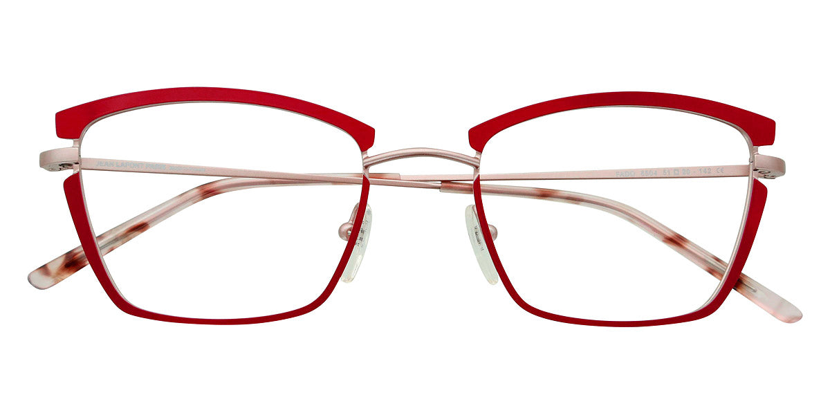 Lafont® Fado LAF FADO 6504 51 - Red 6504 Eyeglasses