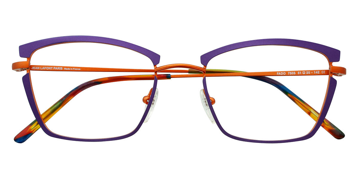 Lafont® Fado LAF FADO 7505 51 - Purple 7505 Eyeglasses