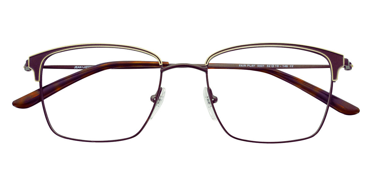 Lafont® Fairplay LAF FAIRPLAY 5501 52 - Brown 5501 Eyeglasses