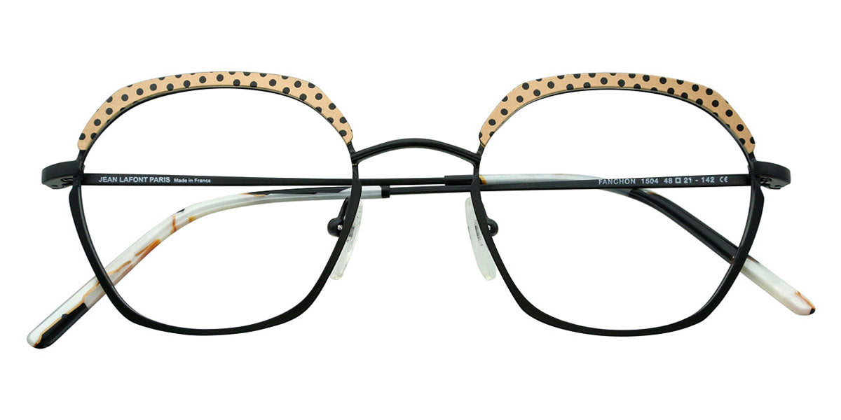 Lafont® Fanchon LAF FANCHON 1504 48 - Black 1504 Eyeglasses