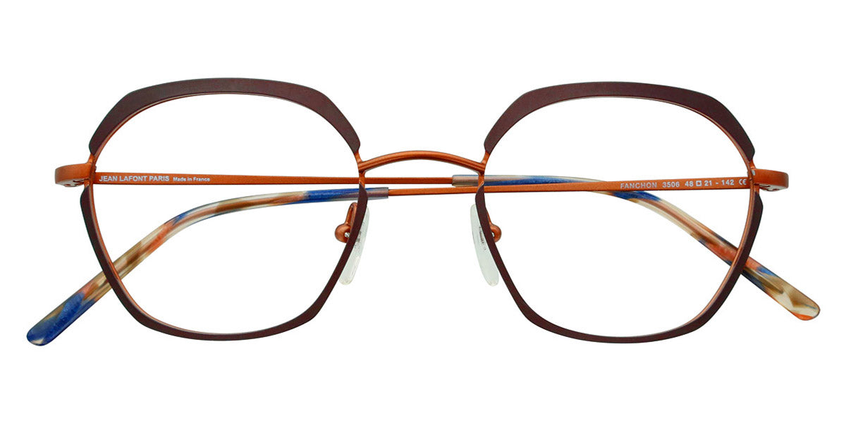 Lafont® Fanchon LAF FANCHON 3506 48 - Brown 3506 Eyeglasses