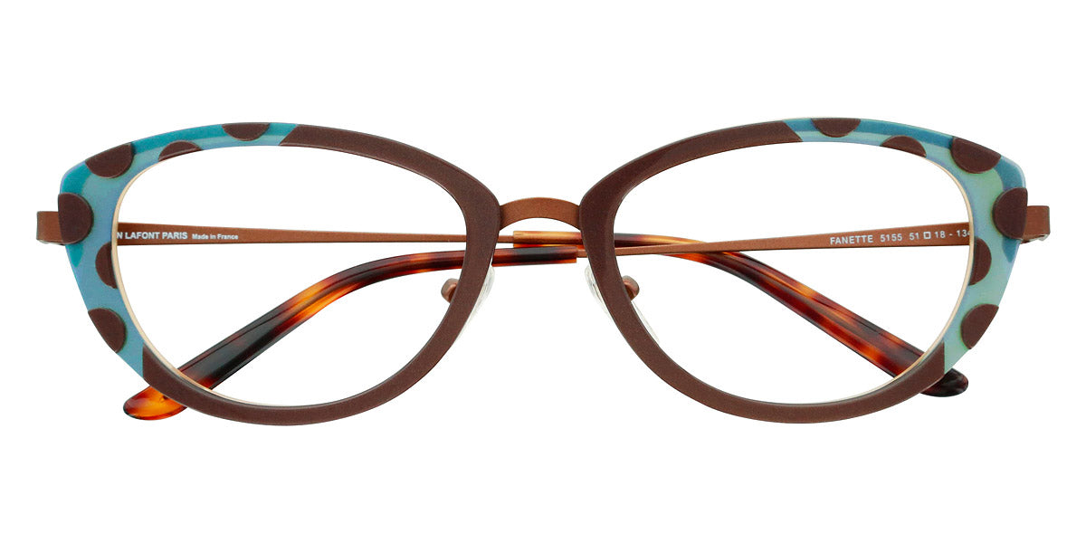 Lafont® Fanette LAF FANETTE 5155 51 - Brown 5155 Eyeglasses