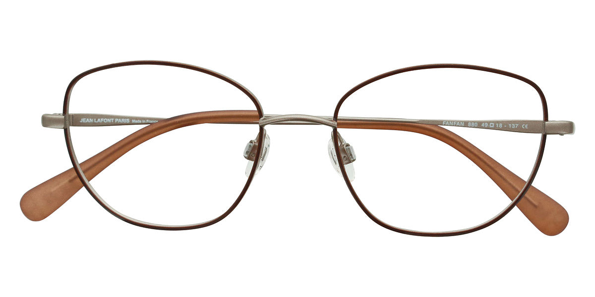 Lafont® Fanfan LAF FANFAN 880 49 - Brown 880 Eyeglasses