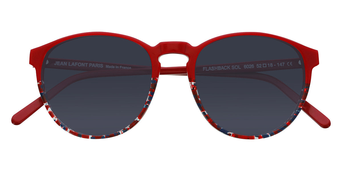 Lafont® Flashback Sol LAF FLASHBACK SOL 6026SOL 52 - Red 6026SOL Sunglasses