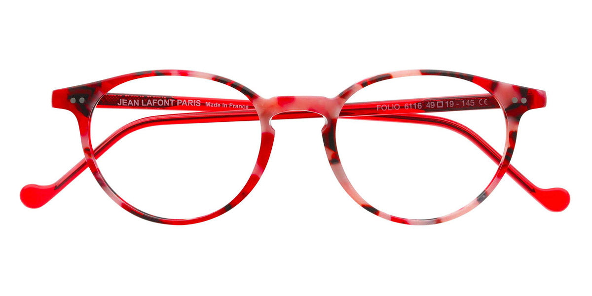 Lafont® Folio LAF FOLIO 6116 49 - Red 6116 Eyeglasses