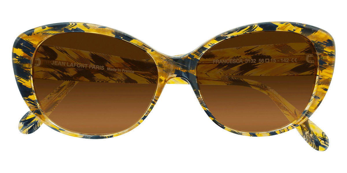 Lafont® Francesca LAF FRANCESCA 3132 56 - Blue 3132 Sunglasses