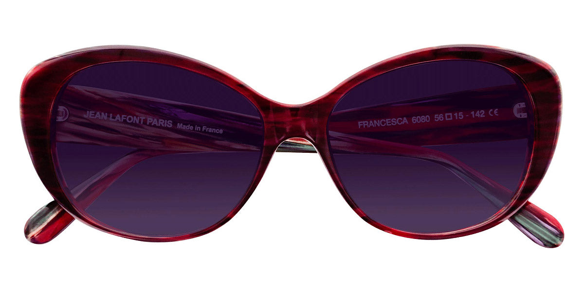 Lafont® Francesca LAF FRANCESCA 6080 56 - Red 6080 Sunglasses