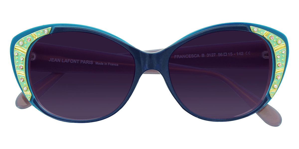 Lafont® Francesca Bijoux LAF FRANCESCA BIJOUX 3127B 56 - Blue 3127B Sunglasses