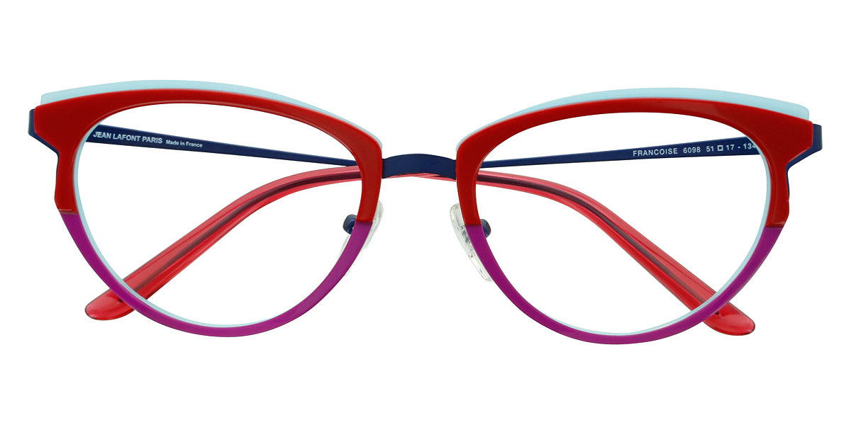 Lafont® Francoise LAF FRANCOISE 6098 51 - Red 6098 Eyeglasses