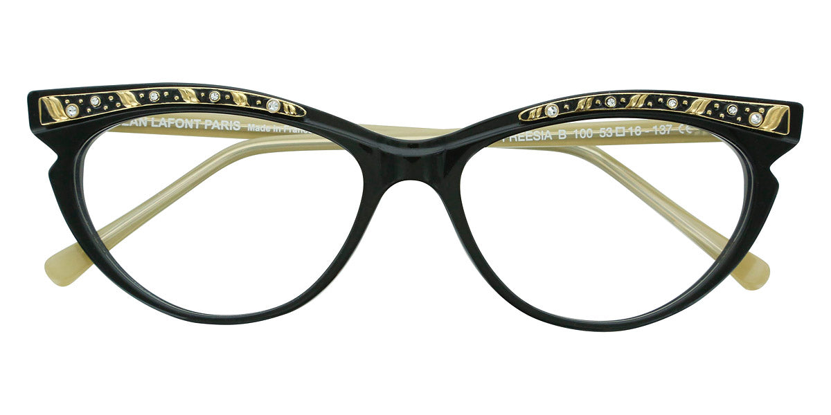 Lafont® Freesia Bijoux LAF FREESIA BIJOUX 100B 53 - Black 100B Eyeglasses