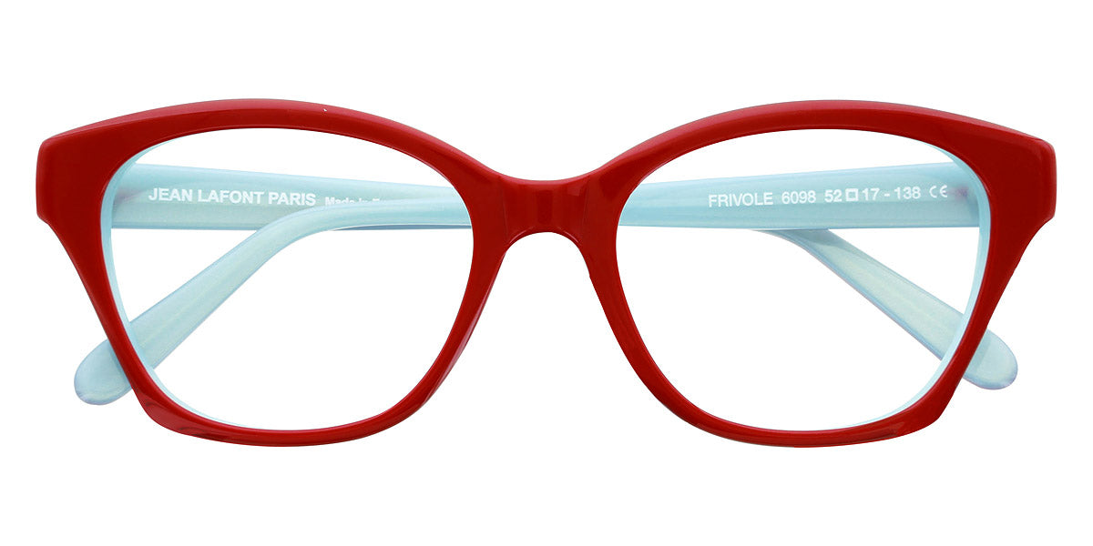 Lafont® Frivole LAF FRIVOLE 6098 52 - Red 6098 Eyeglasses