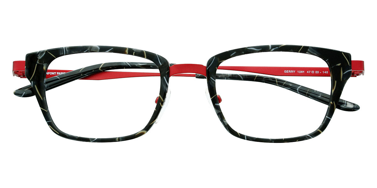 Lafont® Gerry LAF GERRY 1081 47 - Red 1081 Eyeglasses