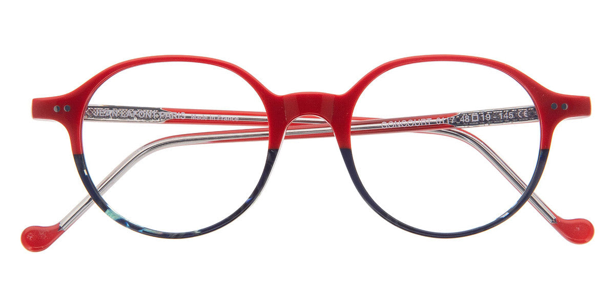 Lafont® Goncourt LAF GONCOURT 6117 48 - Red 6117 Eyeglasses