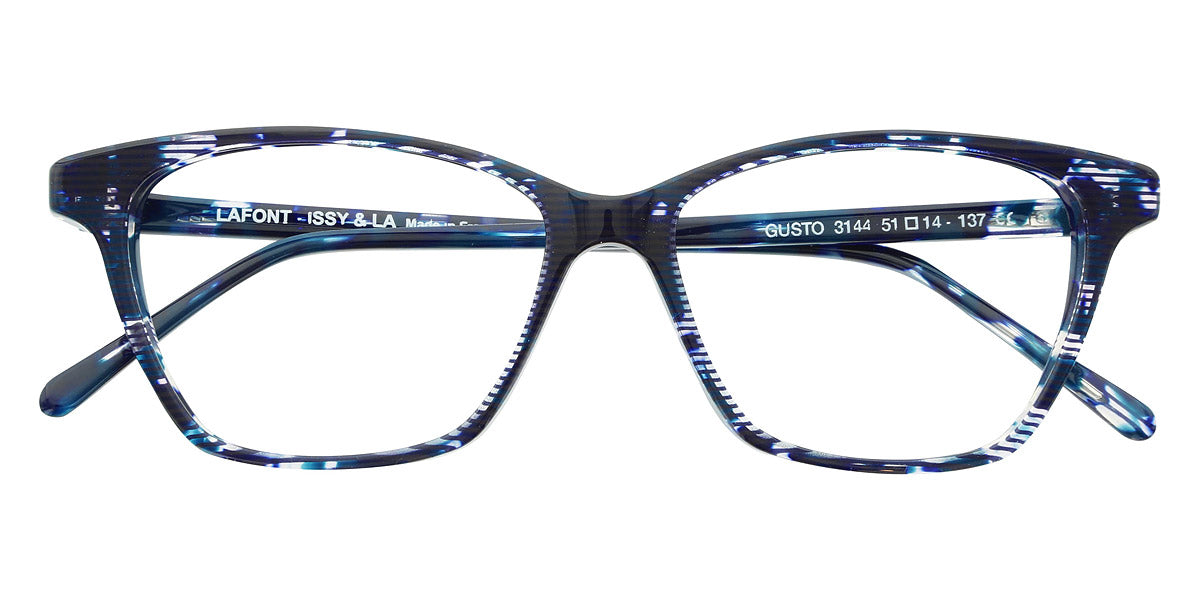 Lafont® Gusto LAF GUSTO 3144 51 - Blue 3144 Eyeglasses