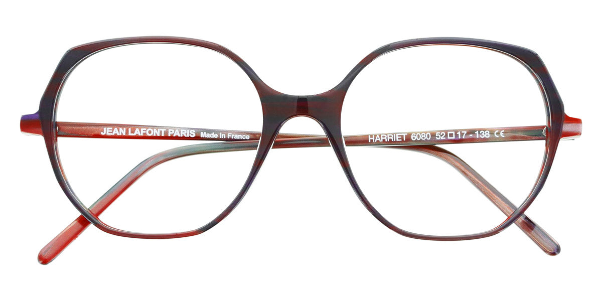 Lafont® Harriet LAF HARRIET 6080 52 - Red 6080 Eyeglasses