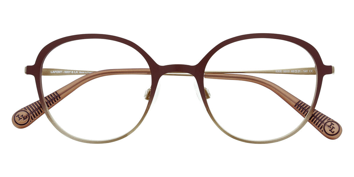 Lafont® Idee LAF IDEE 5519 48 - Brown 5519 Eyeglasses