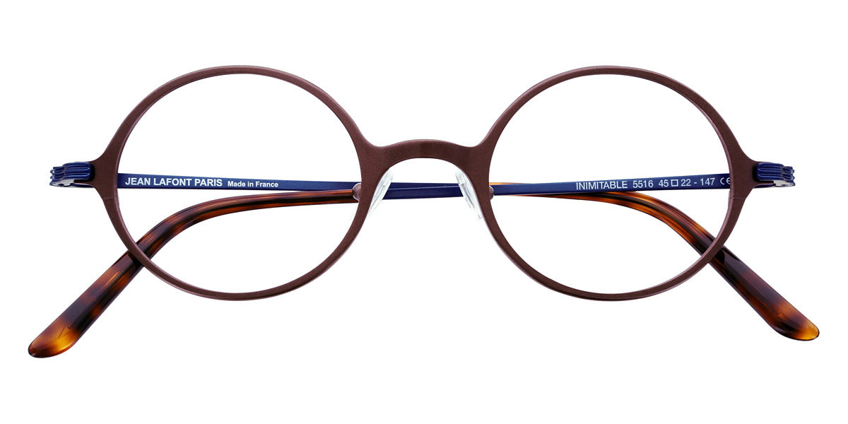 Lafont® Inimitable LAF INIMITABLE 5516 45 - Brown 5516 Eyeglasses