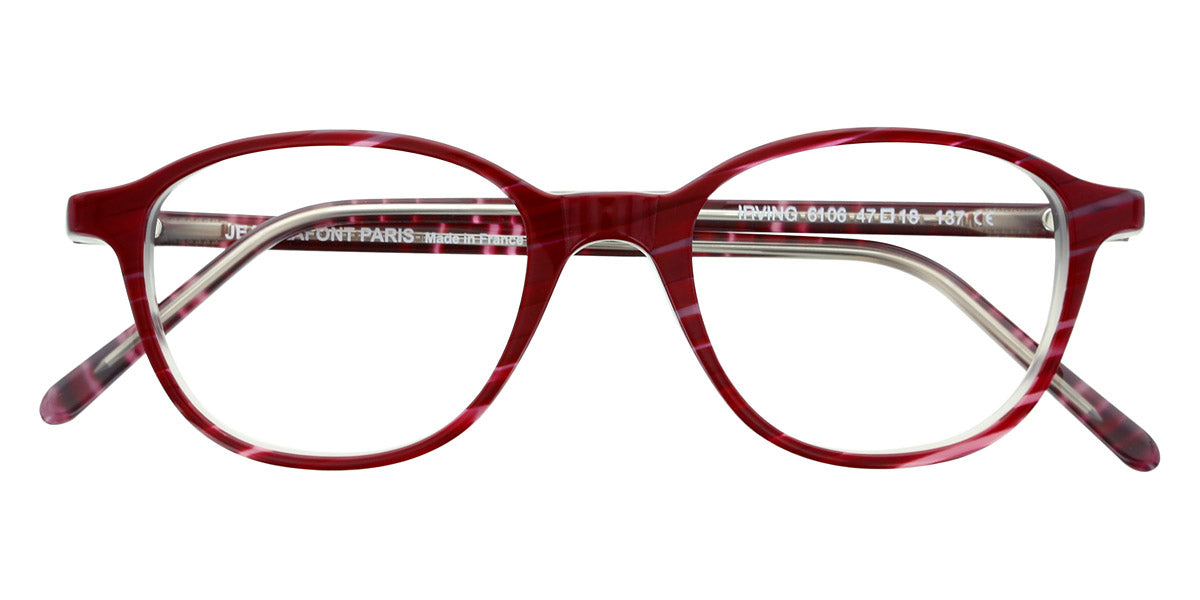 Lafont® Irving LAF IRVING 6106 47 - Red 6106 Eyeglasses