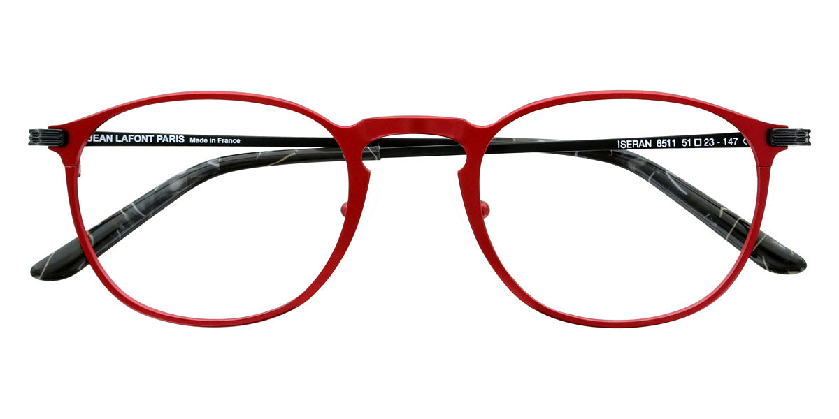 Lafont® Iseran LAF ISERAN 6511 51 - Red 6511 Eyeglasses